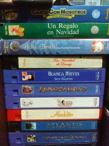 Vhs Dibujos Animados - Varios Titulos - Precio Por Unidad