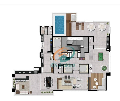Apartamento Com 4 Dormitórios À Venda, 350 M² Por R$ 6.885.000,00 - Tatuapé - São Paulo/sp - Ap3290