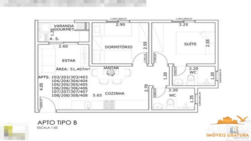 Imagem 21 de 29 de Apartamento 02 Quartos, 250m Da Praia Do Perequê-mirim! - Ap639
