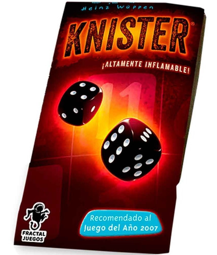 Knister Mini Juego De Mesa Altamente Inflamable Fractal