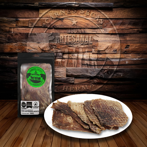 Carne Seca Laminada Artesanal De Res Limón Y Sal Snack 50g