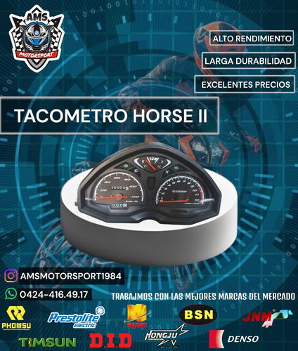 Tacometro Horse Ii