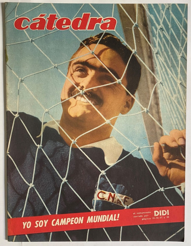 Cátedra Revista De Deportes Walter Taibo 1958 Fútbol Ez4