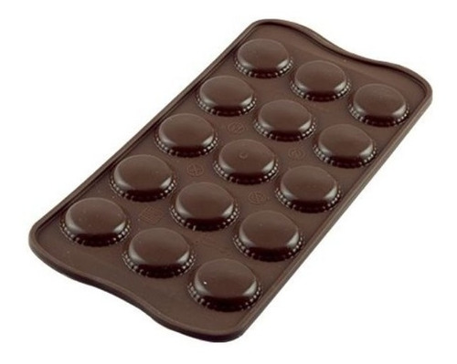 Molde De Silicona Silikomart Choco Macarons / Lauacu