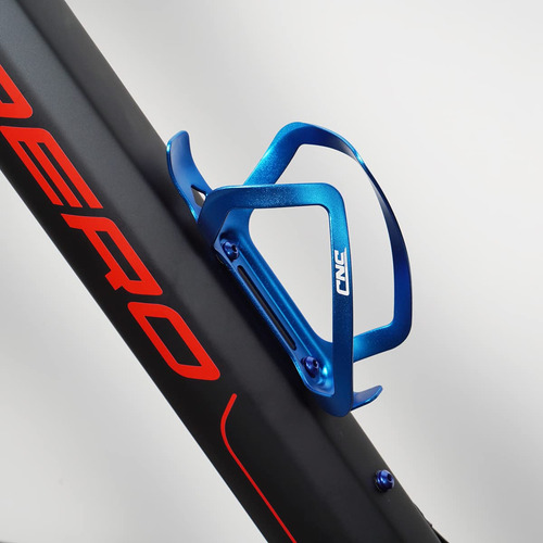 Soporte Para Botella De Agua Cnc Bicicleta Paquete De 2 Azul