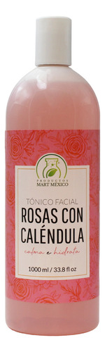 Tónico De Rosas Con Caléndula 1 Litro Momento De Aplicación Día/noche Tipo De Piel Todo Tipo De Piel