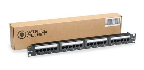 Patch Panel Marca Wireplus De 24 Puertos Cat5 Cat5e Cat 5e