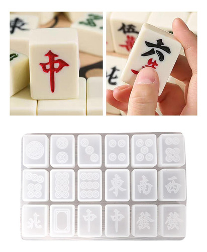 Moldes De Silicona De Dominó Personalizados, Molde Para