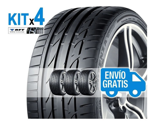 Imagen 4 de 10 de Kit 4u 245/45 R19 Potenza S001 Rft Runflat Bridgestone Envío