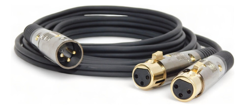 Cable Canon Xlr Macho A 2 Canon Xlr Hembra Premiun 1,5mts