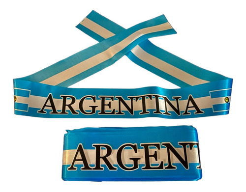 100 Vinchas Argentina Mundial De Largo 90 Cm Y Ancho 5 Cm