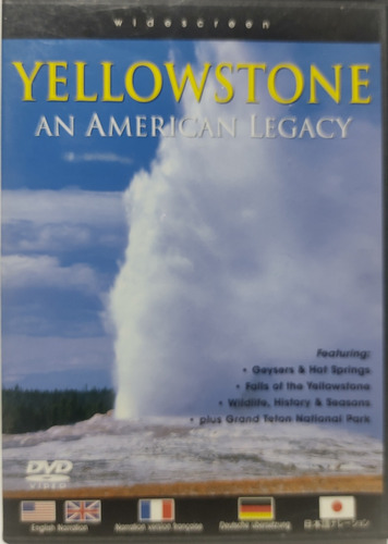 Dvd Yellowstone An American Legacy Widescreen Importado