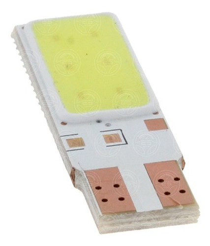 Kit 10 Focos De Pellizco 12 Leds Cob T10 Alta Intensidad F1