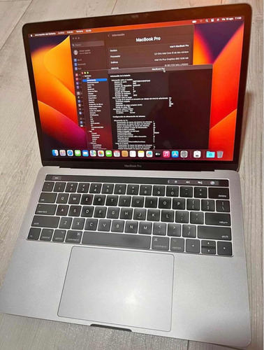 Macbook Pro Touchbar Space Gray