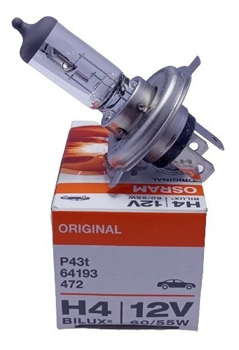 Bombillo 12v H4 Standard 60/55w Luz Standard