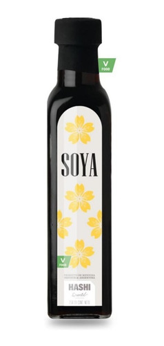 Salsa De Soya Hashi - Botella Vidrio 250 Ml