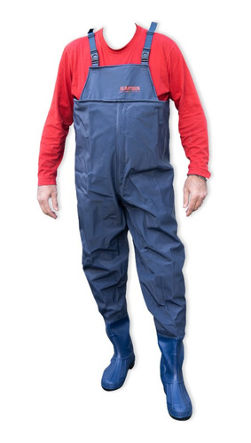 Waders De Pvc Polyester Pvc Reforzado Albatros