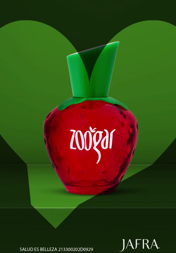 2 Zoogar Fresa Jafra Para Mujer + Envio Gratis Inmediato