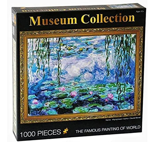 Moruska Rompecabezas De Lirios Acuáticos De Claude Monet De