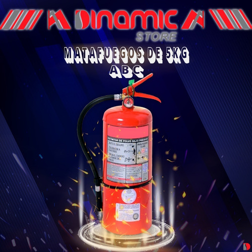 Imagen 2 de 6 de Chaleco Reflectivo + Matafuego 5kg Abc Iram Tarjeta+soporte
