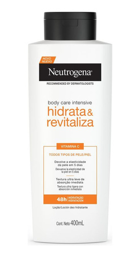 Neutrogena Crema Bodycare Intensive Hidrata&revitaliza 400ml