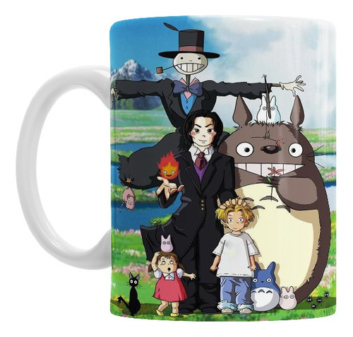 Taza El Castillo Ambulante Anime Studio Ghibli