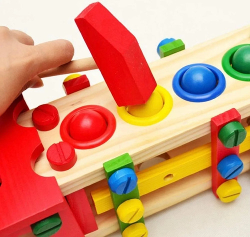 Camión Mecano Ensamblable Pega Pelotitas Didáctico