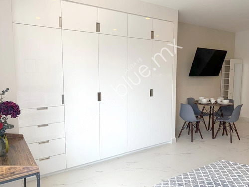 Imagen 6 de 30 de Loft Amueblado En Renta En City Blue Santa Fe