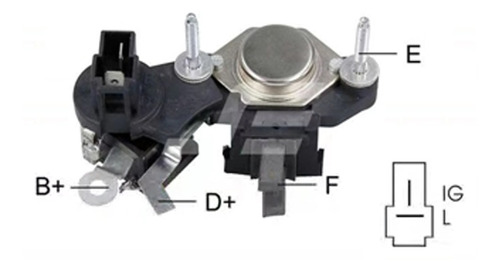 Regulador Alternador Auto Chino 12v.