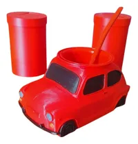 Comprar Fiat 600 Kit Mate Con Bombilla Y Azucareras...