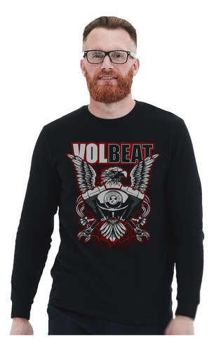 Polera Ml Volbeat Established 2001 Rock Impresión Directa