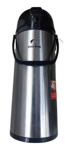 Termo De Café Cromado De Acero Inoxidable 1.9 Ltrs 