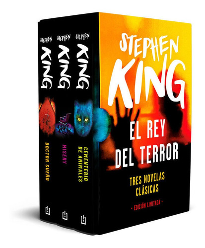 Libro Estuche Stephen King. El Rey Del Terror. Tres Novel...