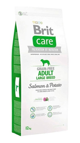 Brit Care Adult Large Breed - Salmon Y Papa 12 Kg