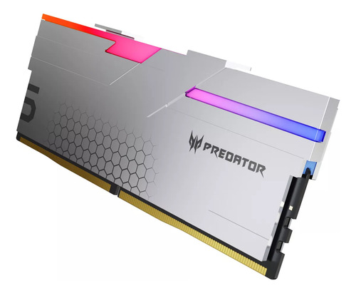 Memoria Ram Predator Herme Ddr5 6800mhz 48gb 2x24gb Gris