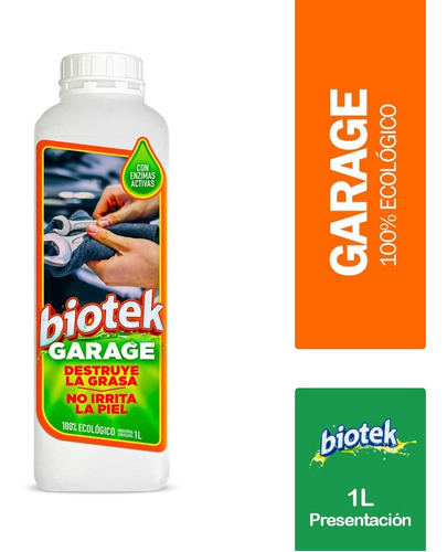 Desengrasante Para Manos Natural 1l - Biotek Garage