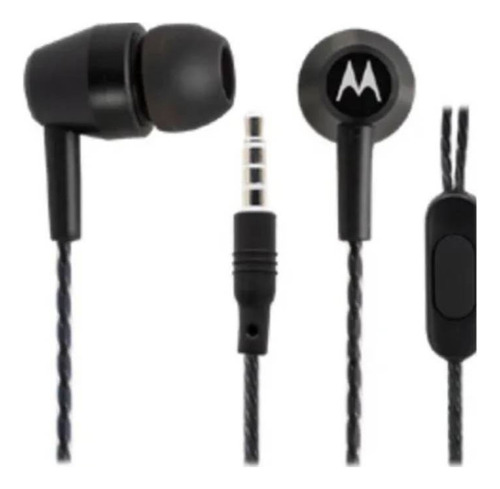 Audifonos Motorola 200 In Ear Jack 3.5mm Negro 