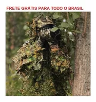 Roupa Camuflada Ghillie Sniper 3d ( Calça + Jaqueta) Gg E Xg