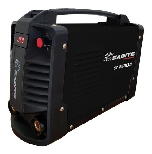 Máquina de solda inverter Saints Soldas Flama ST 250 ELT 12400 preta 50Hz/60Hz 127V/220V