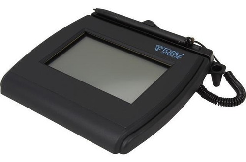 Imagen 2 de 2 de Pad Firma Electronica Topaz T-lbk750 Lcd 4x3 Usb Portable