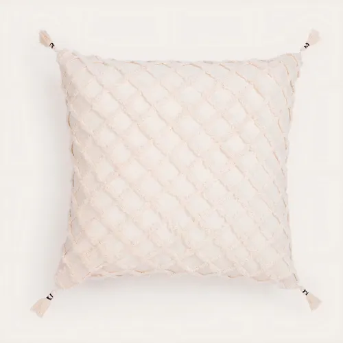 Funda Cojin Algodón Royal 45x45 Crudo Calma House