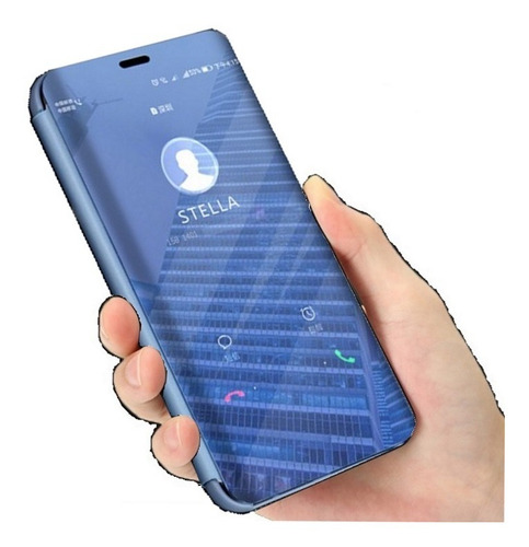 Funda Clear View Espejo Para Samsung Note 20 Ultra + Mica