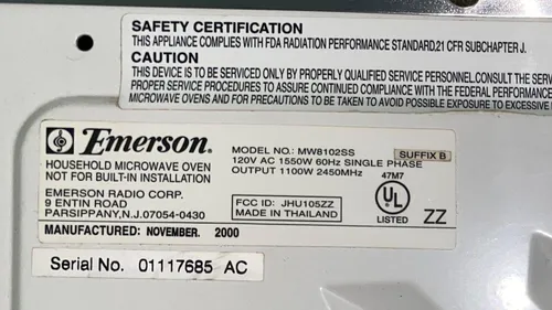Microondas Emerson Usado (Usado)