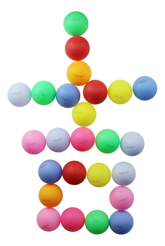 Paquete De 50 Pelotas De Ping-pong De Cerveza De Colores ...