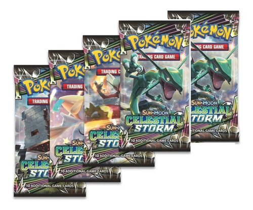 Pokemon Sobre De Cartas Coleccionables Celestial Storm