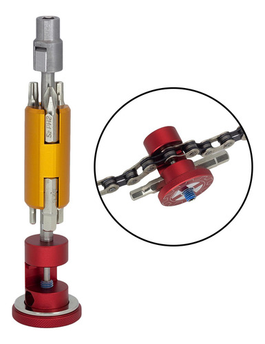 Herramienta De Reparación Portátil 6 En 1 T25 De Rojo