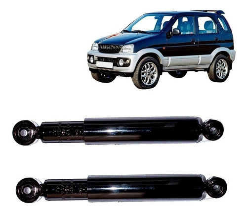 Par Amortiguadores Trase Para Daihatsu Terios Wild 1.5 06-10