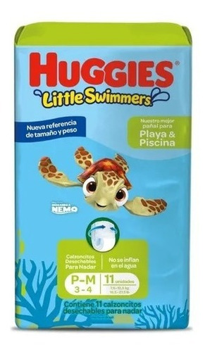 Huggies Little Swimmers Pañal Para Agua P - M X 11