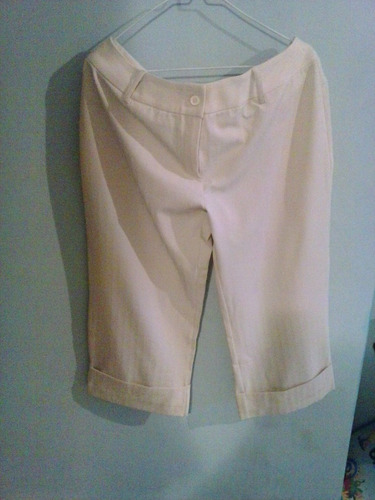 Pantalón Pescador Casual Capri De Dama Talla Grande