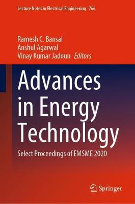 Libro Advances In Energy Technology : Select Proceedings ...